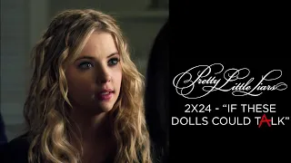 Pretty Little Liars - Hanna, Spencer & Emily Argue About Melissa -"If These Dolls Could Talk" (2x24)