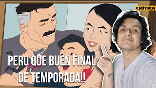 INVINCIBLE | FINAL DE TEMPORADA | CAPITULO 8 | DE LAS MEJORES SERIES DEL 2021 | CRITICA Y REVIEW