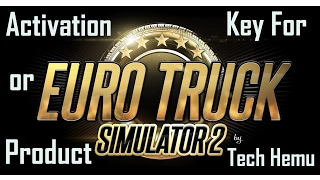 EURO TRUCK SIMULATOR-2 ACTIVATION or PRODUCT KEY