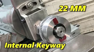 Shaping a Metric Internal Keyway