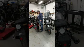 Moto Guzzi V7 Stone Special Exhaust Comparison to Stock