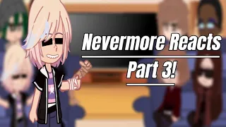 Nevermore students + Tyler reacts part 3//READ DESCRIPTION