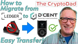 Safely Migrate Crypto Assets from Ledger Nano X to D'CENT Biometric Wallet | Ultimate Guide