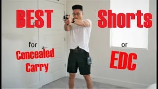 THE BEST Concealed Carry Shorts (EDC without looking silly) -  5.11 Ion Shorts