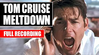 Tom Cruise meltdown rant on mission impossible 7 set | REACTION to full recording |