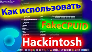 КАК ПРАВИЛЬНО ИСПОЛЬЗОВАТЬ FAKECPUID В OPENCORE?! HACKINTOSH