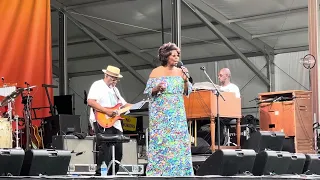 Time is on My Side Irma Thomas during her set at the Festival Stage JazzFest ( not with the Stones )