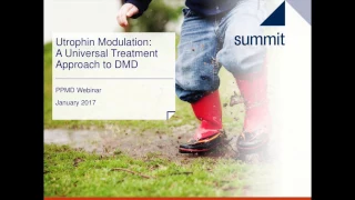 [Webinar] Summit's Utrophin Modulation Program - January 2017