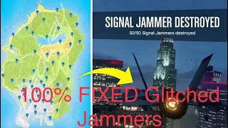 Signal Jammer Glitched Fix 100% | GTA Online