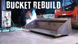 Rebuild a Skid Steer Bucket with Robotic Precision
