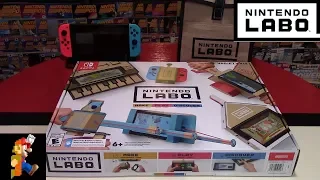 Nintendo Labo Toy Con 01 Variety Kit Unboxing + Thoughts | Nintendo Collecting