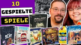 10 Brettspiele - haben sie gefallen? ⭐ GESPIELT ⭐ Oberbooking, Golem, Meadow, Get on Board