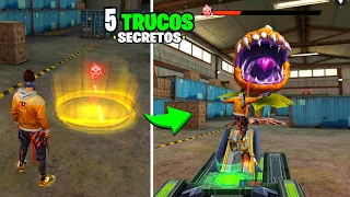 5 TRUCOS SECRETOS que NECESITAS APRENDER en FREE FIRE