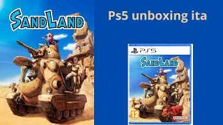 Sand Land ps5 unboxing ita