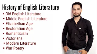 History of English Literature in Hindi