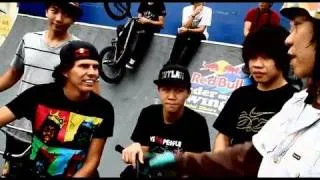 Pro BMX rider Daniel Dhers in Hong Kong - Red Bull Under My Wing