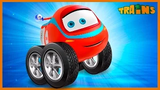 My Red Monstertruck - My Magic Pet Train video for kids