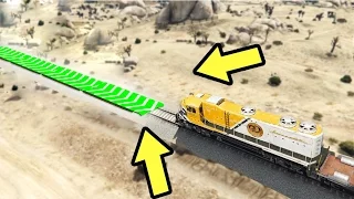 WHAT HAPPENS WHEN SPEED BOOST IS IN FRONT OF A TRAIN IN GTA 5?