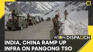 China constructs a new bridge over Pangong while India strengthens defenses on north bank | WION