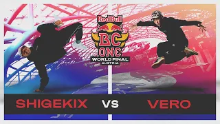 B-Boy Shigekix vs B-Boy Vero | Semifinal |Red Bull BC One World Final Austria 2020