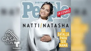 Natti Natasha contó todos los detalles de su embarazo en 'People en Español' | Telemundo