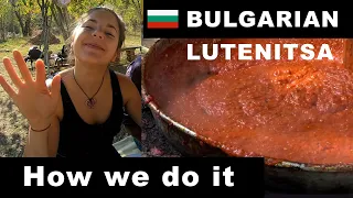 How we make our famous homemade Bulgarian lyutenitsa! Village Recipe