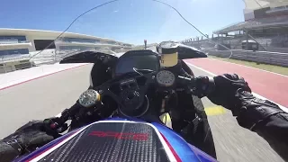 2017 BMW HP4 Race onboard at COTA