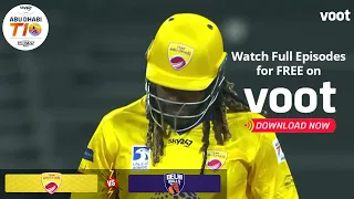 Highlights | Abu Dhabi T10 League | Delhi Bulls Vs Team Abu Dhabi | Watch For Free On Voot