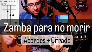 Zamba para no morir | Cover Guitarra + Acordes (Versión Raly Barrionuevo & Marcelo Dellamea)