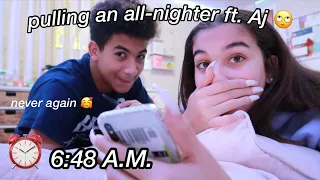 Pulling an All-Nighter w/ my Brother 😳 | Vlogmas Day 5 🎄 | Alyssa Howard 💗