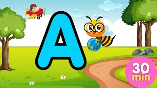 Alfabeto infantil - Alfabeto em português completo - Aprender o ABC