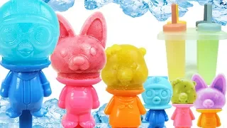 아이스크림 만들기 뽀로로 아이스바 장난감 놀이 얼음 주방놀이 Pororo Ice Cream making with Kitchen Toys