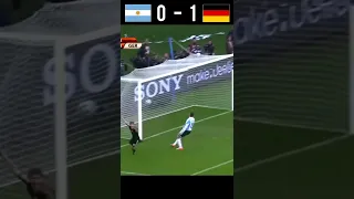 Argentina vs Germany 2010 FIFA World Cup Quarter-Final   Highlights #shorts#football#youtube  #SHORT