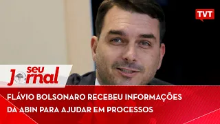 Flávio Bolsonaro recebeu informações da Abin para ajudar em defesa de processos, diz reportagem