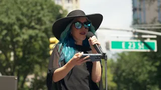 Alissa White-Gluz, Arch Enemy's Vegan Frontwoman, Advocates Animal Liberation at NYC March