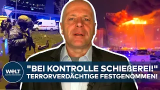 TERROR IN MOSKAU: Verdächtige festgenommen! "Vier sind weiterhin auf der Flucht!" | WELT Thema