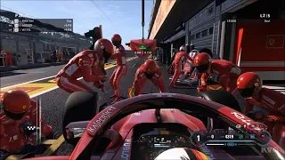 F1 2018 - Hungaroring - PIT Stop Gameplay (PC HD) [1080p60FPS]