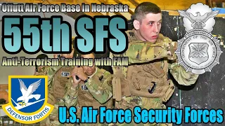 U.S. Air Force Security Forces Cops Conduct Mighty Anti-Terrorism Training with Federal Air Marshals