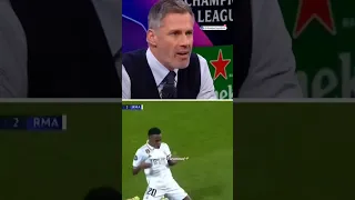Jamie Carragher  reactions Liverpool vs Real Madrid Champion League