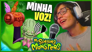 FIZ A MÚSICA DE UMA ILHA COM MINHA VOZ! | My Singing Monsters