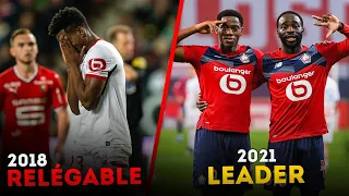 🇫🇷 Comment le LOSC est passé de RELÉGABLE en 2018 à CHAMPION en 2021 ?