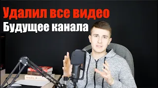 Удалил все видео с канала Искусство Беттинга. Будущее канала