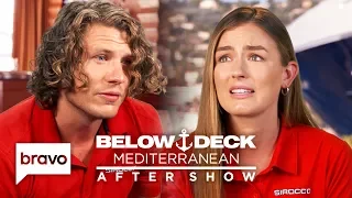 Jack Apologizes For His Insensitive Comment To Aesha | Below Deck Med After Show Pt 1 (S4 Ep9)