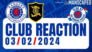 Rangers 3-0 Livingston | Club Reaction