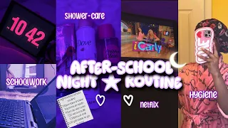 afterschool night routine☆|| schoolwork, hygiene, skincare, etc.