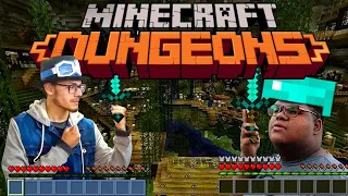 LIVE DOS FOD0ES NO MINECRAFT DUNGEONS!  (LIVE)