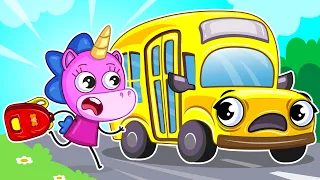 Шкільний Автобус | Правила Безпеки Для Дітей 🚌🏫 | Крихітка Мімі🦄 | Мультики українською