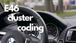 BMW e46 instrument cluster coding Explained