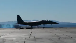 F-15's taxiing at Tucson airport.