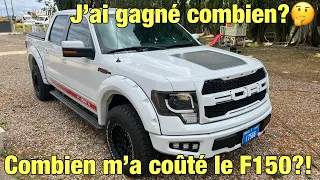 Importation de Dubai, ma pire expérience😅, Combien ça ma couté?!💵FORD F150🏁